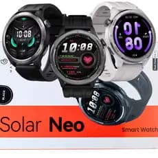 Relogio Inteligente Haylou Solar Neo Conecta Com Strava Redondo Masculino Tela 1,53 Amoled Gps Smart