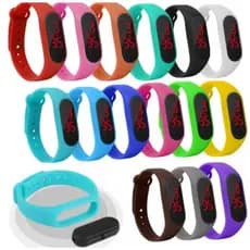 Relógio de Pulso Digital com LED Unissex Esportivo VÁRIAS CORES/ Relógio Tipo Bracelete Relógio de Led Simples Lindo