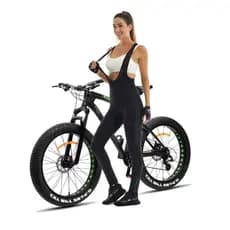 Roupa De Ciclismo Calça Bretelle Bike Mtb Feminino Com Forro Multigomos De Dupla Camada D90