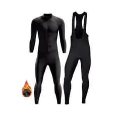 Conjunto Calça Bretelle E Camisa Ciclismo Roupa Ciclista Masculina C/ Forro Gel D120