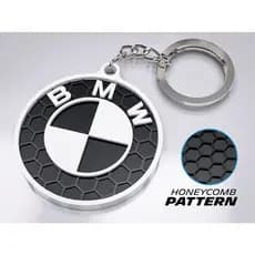Chaveiro Automotivo personalizado com logo de carros - Design favo de mel - Premium - Varias marcas