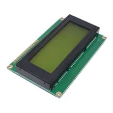Display Lcd 20x4 Backlight Verde E Escrita Preta Arduino