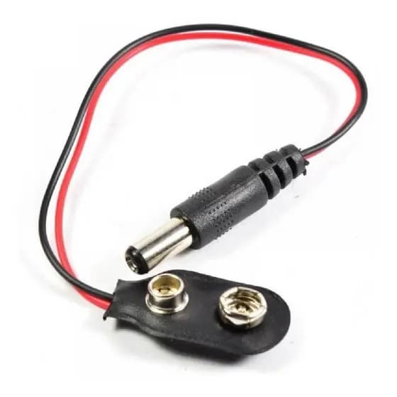 Conector Bateria 9v Saída P4 Arduino - 3 unidades
