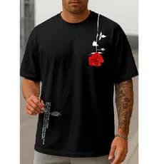 CAMISETA ALGODÃO DOLLARS FLOR STREET SWAG RUA OFERTA PREMIUM ALGODÃO PROMOÇÃO