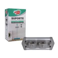 Suporte Multiuso 5 compartimentos Porta Vassoura Rodo Chaves Ganchos