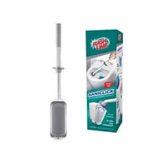 Escova Sanitaria Limpador Vaso e Box Saniclick com Refil Descartável Flash Limp
