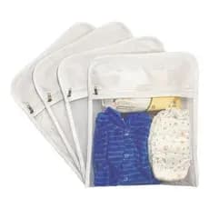 Kit Saquinhos Maternidade Multiuso Saco Organizador Nécessaire Envelope Com Zíper