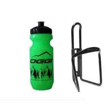 Kit Suporte de Caramanhola Bicicleta Garrafinha Oggi Bikes 500ml com Suporte de Aluminio