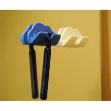 Suporte para Gillette, banheiro, higiene, decoracao
