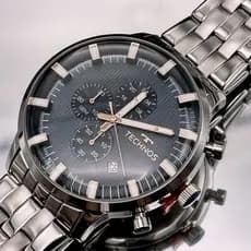 Relógio Technos Masculino Grandtech Prata JS15ENR/1A