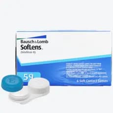 Lente De Contato Bausch + Lomb Soflens 59 para miopia e hipermetropia+ Solução