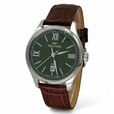 Relógio Technos Masculino Pulseira Couro Original 2115TZK0E