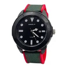 Relógio Speedo Masculino Analógico Preto Pulseira Híbrida 15109G0EVNV2