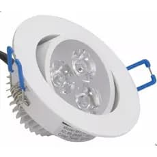 Lâmpada Led 3w Spot Redondo Embutir Bco frio Bivol