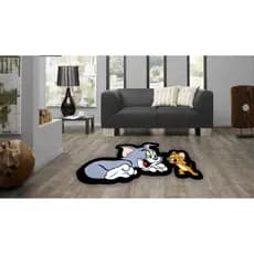 Tapete Decorativo Tom & Jerry 1,40 m x 0,80 m Animes e Games  Para Sala e Quarto