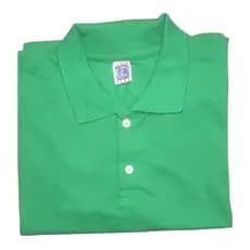 Camisa Polo Verde Piquet Otima Sem Logo  Pronto Envio  Gola Polo Masculina