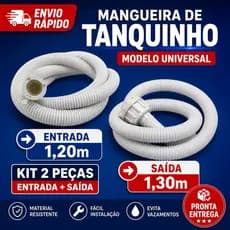 Mangueira Tanquinho Universal Entrada e Saída de Água - Colormaq