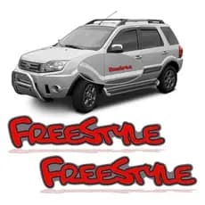 Par Adesivo Lateral Ecosport Freestyle 2007 Á 2010 2011 2012
