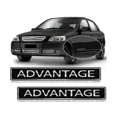Par Adesivo Advantage Astra 2007 Á 2010 2011 Vectra Resinado
