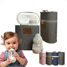 Porta Mamadeira Com Isopor Removível Para Limpeza Bolsa Maternidade Térmico Compatível Com Mam Avent Kuka Térmico