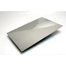 Placa Salva Bolo Retangular 45x30cm Em Aço Inox