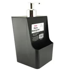 Porta Detergente Dispenser Para Pia - 550 ml - Com Compartimento Para Esponja