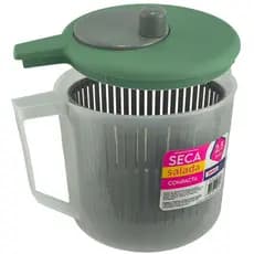 Secador de SALADAS - Seca Salada Centrifuga - Compacto 2.5L Prático, útil, funcional e lindo design!