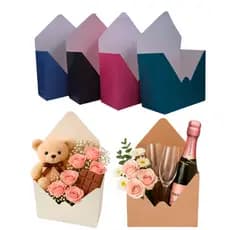 Embalagem Envelope Premium para Presentes, Lembranças, e Kits Festivos (6 cores)