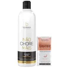 Borabella Escova 19 Aminoacidos Passo 02 Ativo 350ml - Ultra Definitive Profissional + Sache Cautergloss