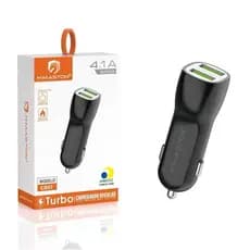 H'Maston CB-07 Carregador para Celular Veicular Carro Fonte 2 entradas USB