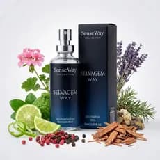 Deo Colônia Perfume Selvagem Way Masculino 15ml De Bolso