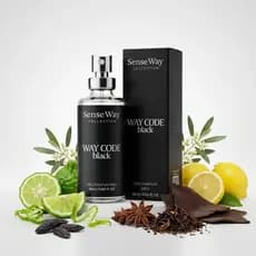 Perfume De Bolso Deo Colônia Way Code Black Masculino 15 Ml