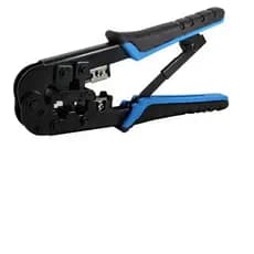 Alicate De Crimpar Rj11 Rj45 8p6p4p Com Catraca Crimpa Corta Decapa 2flex