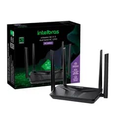 Roteador Wifi Wireless Gigabit Intelbras W5-1200Gs Potente 5G Dual Band Bivolt