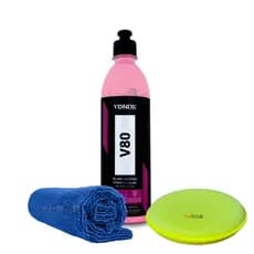 V80 500ml Vonixx Selante Sintetico Vitrificador Cera Protetora Limpadora Protecao de Pintura Automotiva Protege Repelencia Repele Agua Cuidado Automotiva