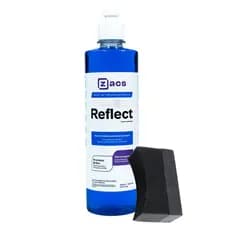Kit Pretinho Para Pneus Reflect 500ml Zacs Com Aplicador Pretinho Preteador Abrilhantador Hidrorepelencia Pneu Pneus Pretinho Muito brilho Zacs Reflect