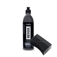 REVOX 500ML Vonixx Com Aplicador Pretinho Condicionador De Pneu Pneus Pretinho Selante Semi Brilho Auto Rendimento