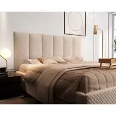 Cabeceira de Cama Casal e Queen Estofada Modelo Melissa - LIQUIDAÇÃO