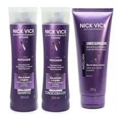 KIT NICK VICK MATIZADOR (3 Produtos)