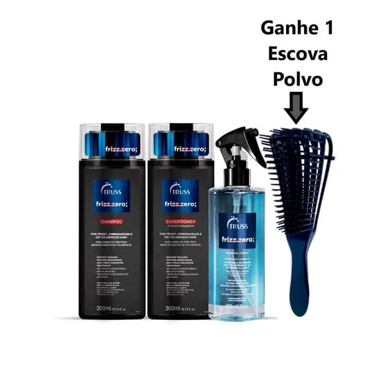 Kit Frizz Zero Truss Professional + Presente