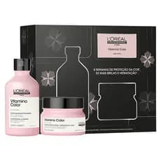 Kit L'Oréal Professionnel Serie Expert Vitamino Color - Shampoo 300ml e Máscara 250g