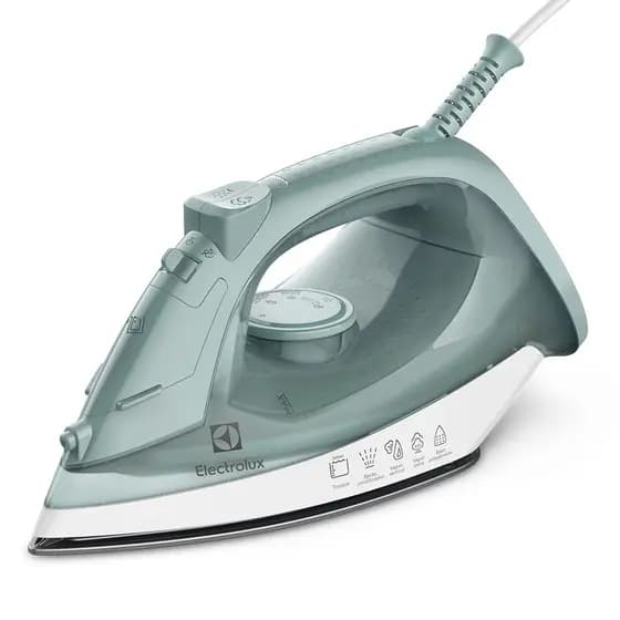 Ferro de passar a Vapor e a Seco Electrolux Efficient 127V