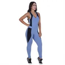 MACACÃO FITNESS FEMININO EMPINA BUMBUM BOJO DETALHE COSTAS SUPLEX ORBIS-AZ-PT