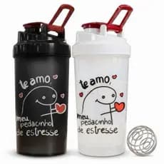 Coqueteleira  Shakeira Academia- 600ML Com Mola
