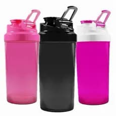 Coqueteleira 600ml - com Rede Misturadora para Coqueteleira Shaker Academia Blender