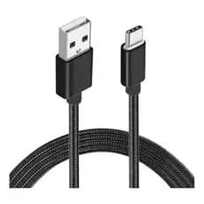 Cabo Usb C De Dados 2m Tipo C Reforçado Turbo Blindado carregador 2 metros nylon inova original