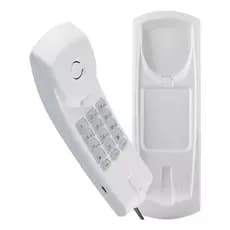 Telefone Aparelho Telefônico Fixo Linha de Mesa Parede Intelbras Cinza Artico