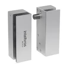 Fechadura Solenoide Porta de Vidro Fail Safe 12v FS2010 Intelbras