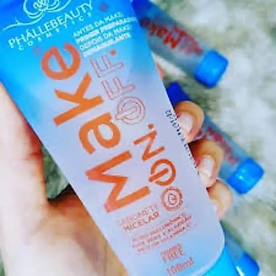 Sabonete Líquido Fácil Anti Oleosidade Micelar Make On Off Rico em Vitamina C - Maquiagem Phállebeauty