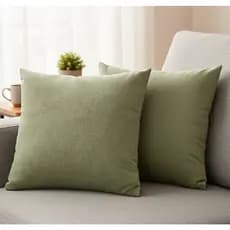 Capa de Almofada Bouclê Soft 45x45cm Decorativa Luxo Sofá C/ Zíper Invisível